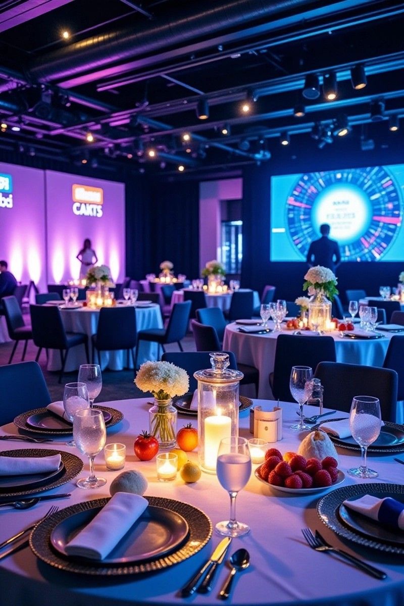 Conference Banquet Table